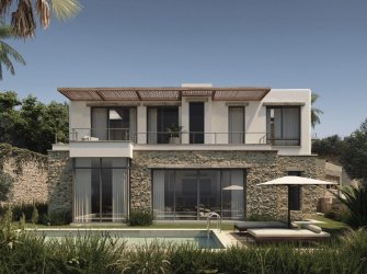 Gümüşlük'e Denize 250 Metre Mesafede Full Donanımlı Plaj Kullanımı Olan 5+1 Villa !